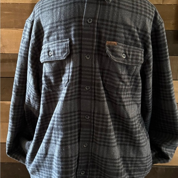 ORVIS Men's Black Plaid Jacket - Picture 1 of 4